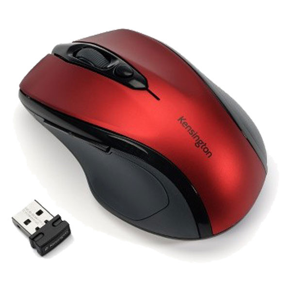 Kensington Pro Fit red wireless ergonomic mouse K72422WW 230085 - 1