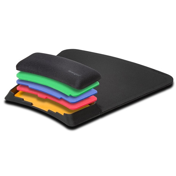 Kensington SmartFit black mouse pad with wrist rest 230033 - 1