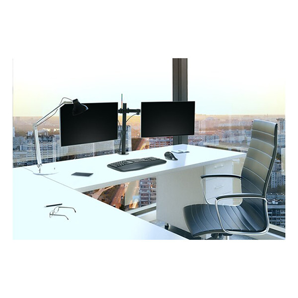 Kensington Smartfit Ergo black monitor arm for 2 monitors (with clamp) 230153 - 4