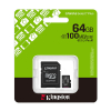 Kingston Canvas Select Plus Gen3 Micro SDXC memory card including adapter - 64GB 255008 - 2