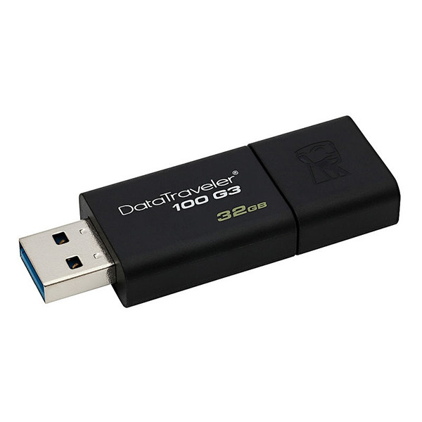Kingston USB 3.0 stick DataTraveler 100 G3, 32GB DT100G3/32GB 500293 - 1
