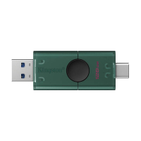 USB stick (128GB, USB 3.2) with USB-A + USB-C connections | Kingston DataTraveler Duo 255022