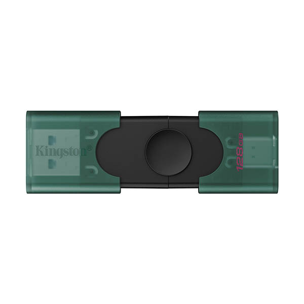 USB stick (128GB, USB 3.2) with USB-A + USB-C connections | Kingston DataTraveler Duo 255022 - 2