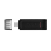 USB stick (128GB, USB 3.2) with USB-C connection | Kingston DataTraveler 70 255020 - 1