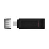 USB stick (256GB, USB 3.2) with USB-C connection | Kingston DataTraveler 70 255021 - 1