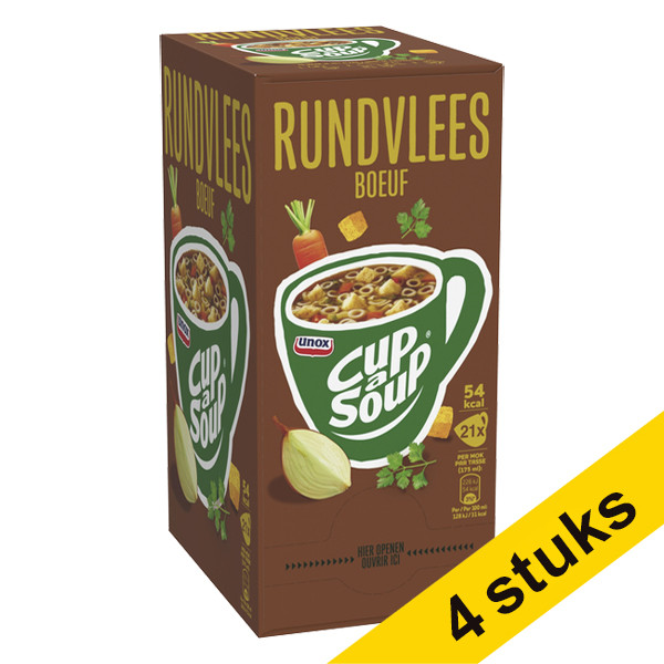 Cup-a-Soup beef 175 ml (21 pieces) (4-pack) 423056 - 1