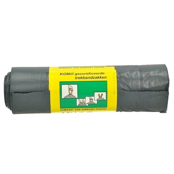 Bin bag (60L) with drawstring | KOMO | 15-pack SKO00002 - 1