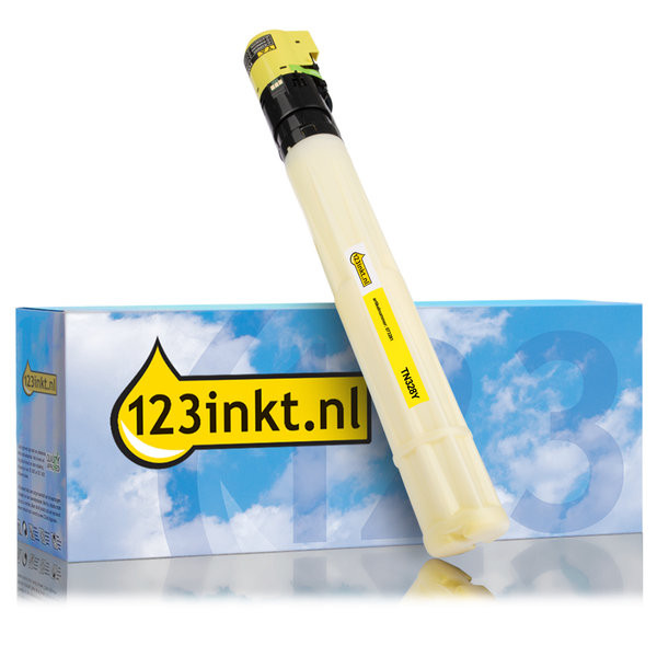 Konica Minolta TN-328Y (AAV8250) yellow toner (123ink version) AAV8250C 073281 - 1