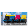 Konica Minolta TNP-27 BK/C/M/Y toner 4-pack (123ink version) 131905 - 1