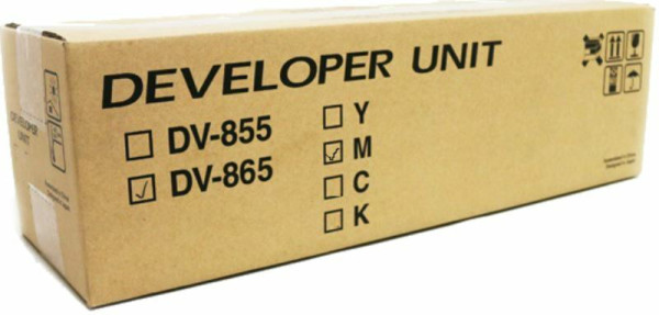 Kyocera DV-865M magenta developer (original Kyocera) 095204 - 1