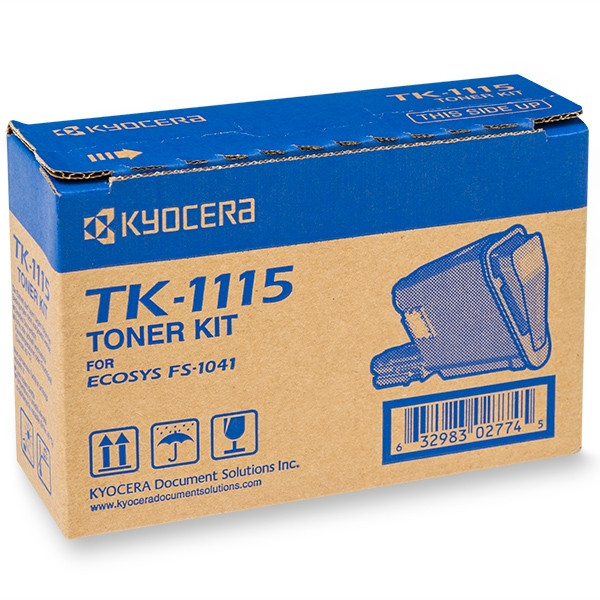 Kyocera TK-1115 black toner (original Kyocera) 1T02M50NL0 079454 - 1