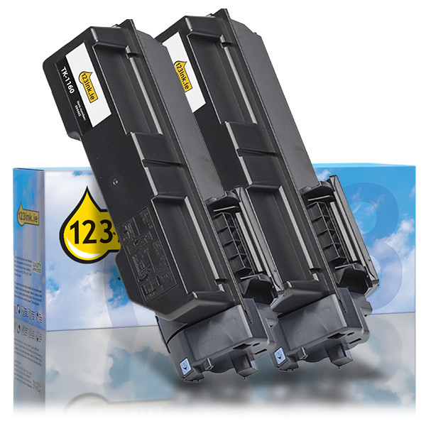 Kyocera TK-1160 black toner 2-pack (123ink version) 094419 - 1