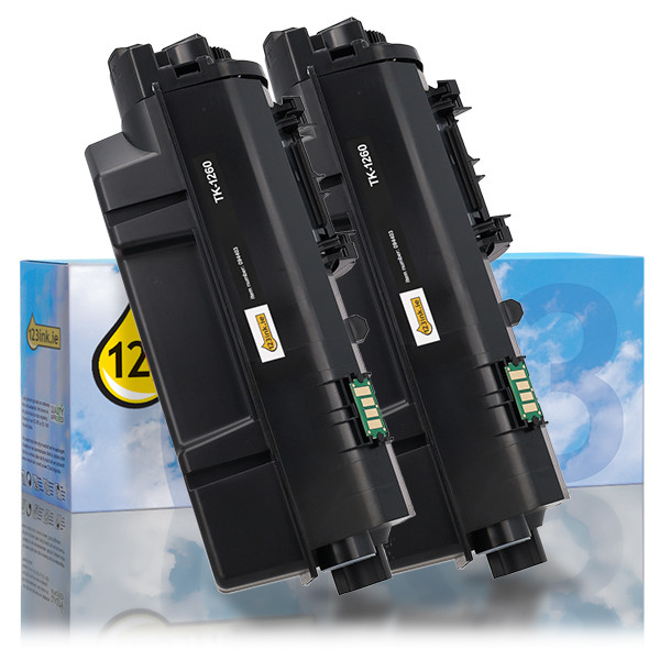 Kyocera TK-1260 black toner 2-pack (123ink version) 095089 - 1