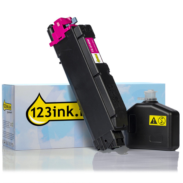 Kyocera TK-5140M magenta toner (123ink version) 1T02NRBNL0C 094231 - 1