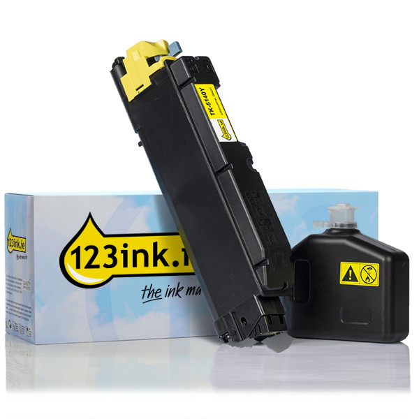 Kyocera TK-5140Y yellow toner (123ink version) 1T02NRANL0C 094233 - 1