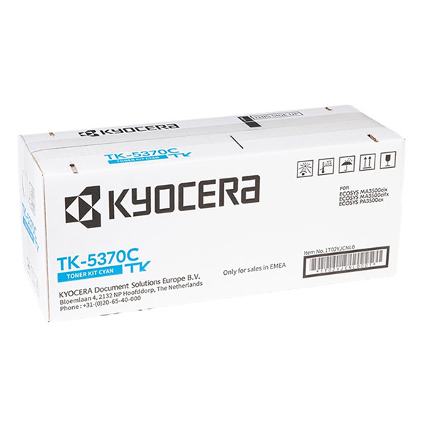 Kyocera TK-5370C cyan toner (original Kyocera) 1T02YJCNL0 095044 - 1