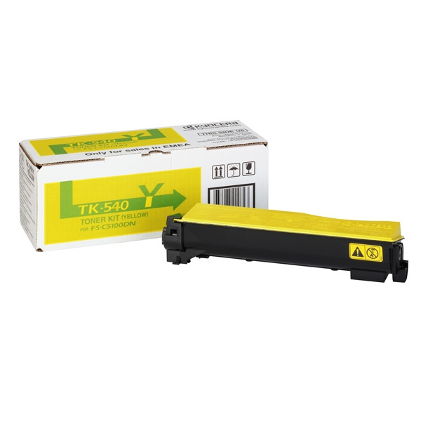 Kyocera TK-540Y yellow toner (original Kyocera) 1T02HLAEU0 079160 - 1