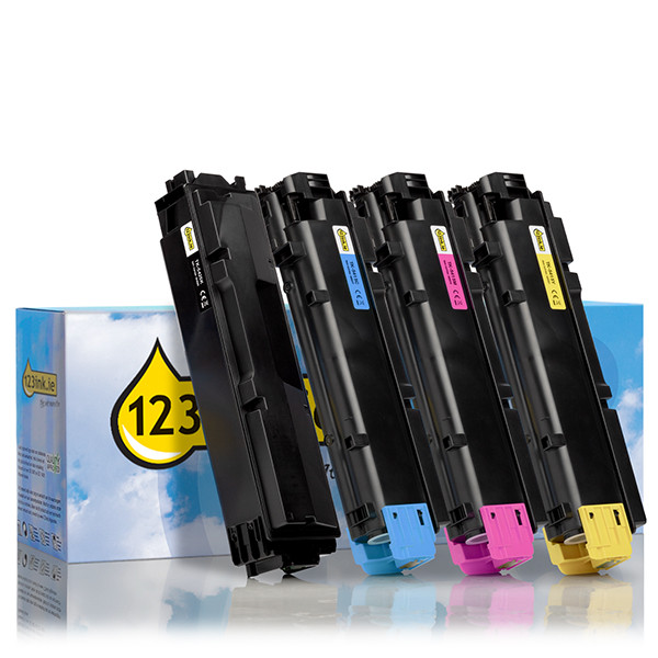 Kyocera TK-5425K + TK-5415 C/M/Y toner 4-pack (123ink version) 131967 - 1