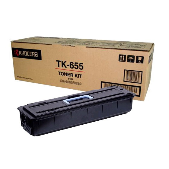 Kyocera TK-655 black toner (original Kyocera) 1T02FB0EU0 079080 - 1