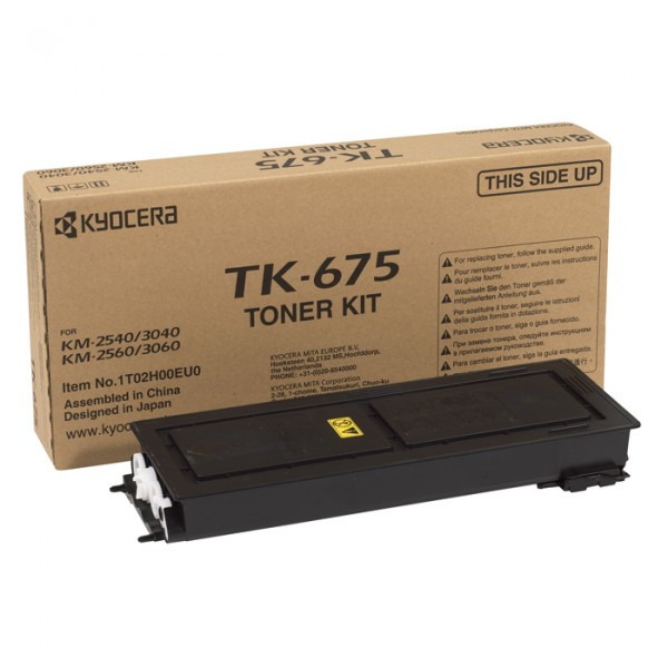 Kyocera TK-675 black toner (original Kyocera) 1T02H00EU0 079095 - 1
