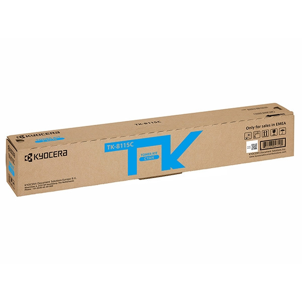 Kyocera TK-8115C cyan toner (original Kyocera) 1T02P3CNL0 094456 - 1