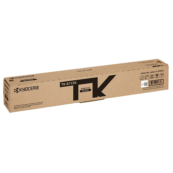 Kyocera TK-8115K black toner (original Kyocera) 1T02P30NL0 094454 - 1