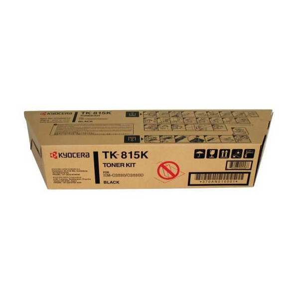 Kyocera TK-815K black toner (original Kyocera) 370AN010 079010 - 1