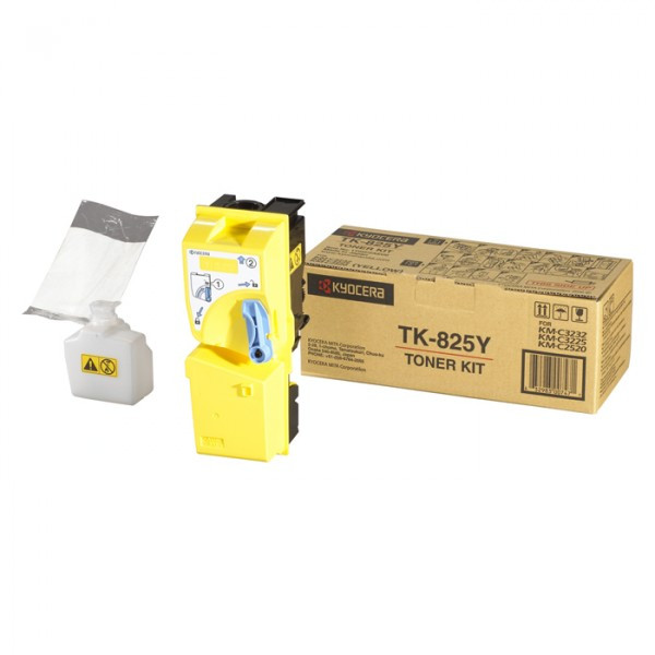 Kyocera TK-825Y yellow toner (original Kyocera) 1T02FZAEU0 079045 - 1