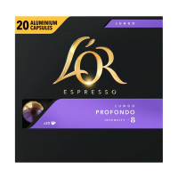 L'OR Espresso Lungo Profondo coffee capsules (20-pack)