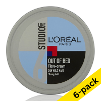 Fibre cream 150ml | L'Oreal Studio Line Out of Bed | 6-pack
