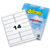 Label sticker sheets 99.1mm x 38.1mm | 123ink | 1400 labels 060301 - 1