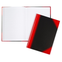 Landré red/black A5 lined notebook, 96 sheets 100302813 400615