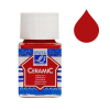 Lefranc Bourgeois Ceramic 398 vermilion glass & porcelain paint, 50ml