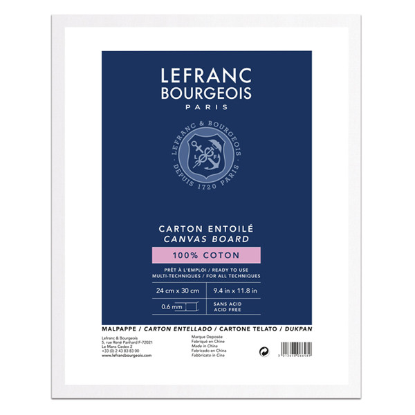 Lefranc Bourgeois Lefranc & Bourgeois Louvre canvas board, 24cm x 30cm 806648 405150 - 1
