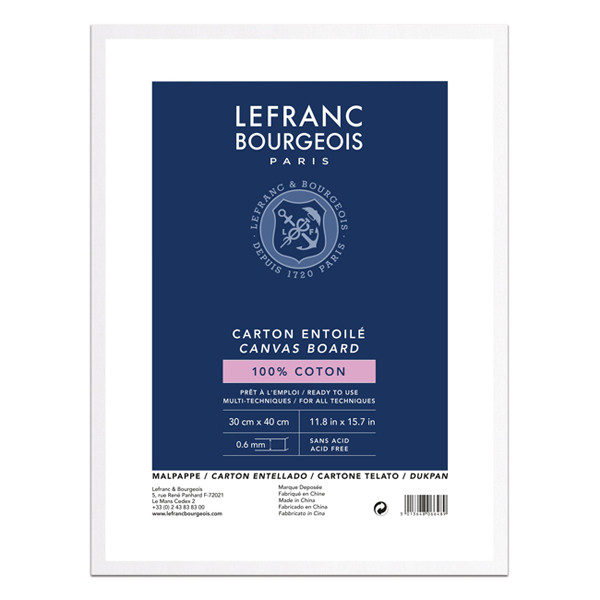 Lefranc Bourgeois Lefranc & Bourgeois Louvre canvas board, 30cm x 40cm 806649 405151 - 1