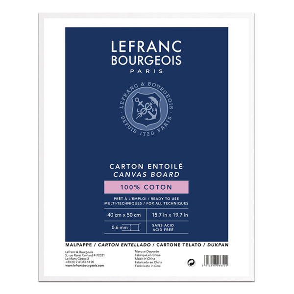 Lefranc Bourgeois Lefranc & Bourgeois Louvre canvas board, 40cm x 50cm 806650 405152 - 1