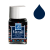Lefranc & Bourgeois Vitrail 465 deep blue glass & porcelain paint (50ml)