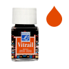 Lefranc Bourgeois Vitrail 201 orange glass & porcelain paint (50ml) 405111 - 1