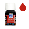 Lefranc Bourgeois Vitrail 433 bright red glass & porcelain paint (50 ml)