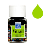 Lefranc Bourgeois Vitrail 556 light green glass & porcelain paint (50ml)