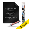 Legamaster Magic-Chart blackboard foil, 60cm x 80cm (25 sheets) (3-pack) 261994 - 1