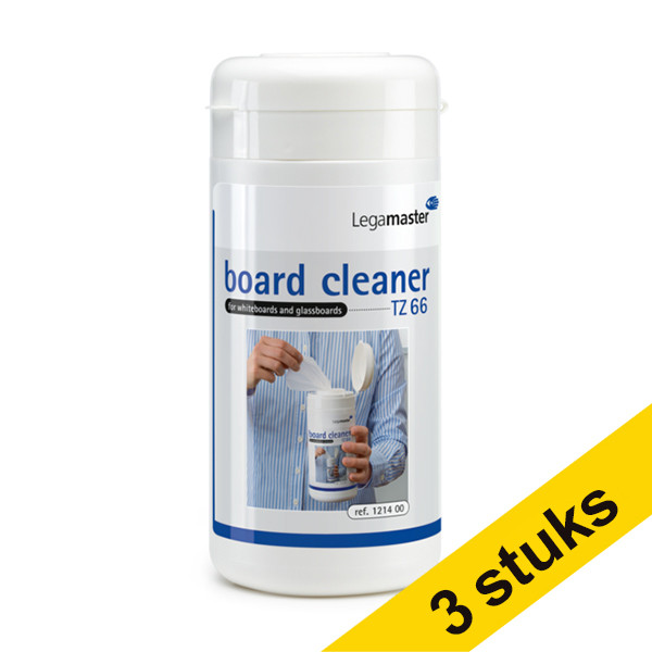 Legamaster TZ66 whiteboard cleaning wipes (3 x 100-pack) 262081 - 1