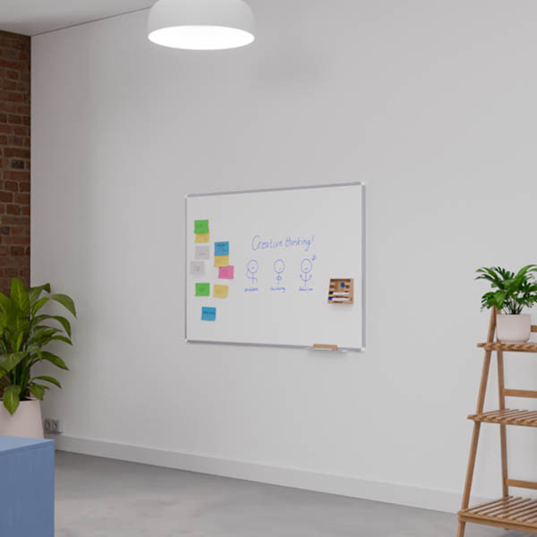 Whiteboard 90 x 60cm magnetic enamel | Legamaster Premium Plus 262036 - 4