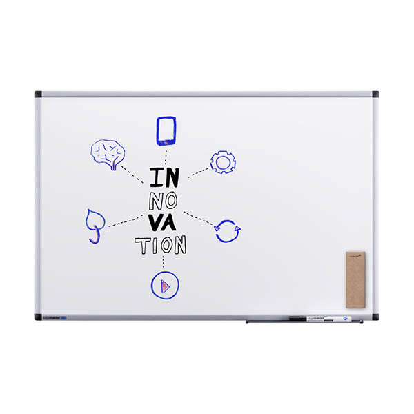 Whiteboard 90 x 60cm magnetic lacquered steel | Legamaster Unite 262059 - 3