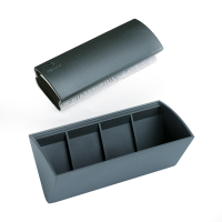 Legamaster anthracite whiteboard eraser with magnetic holder 7-122500 261991