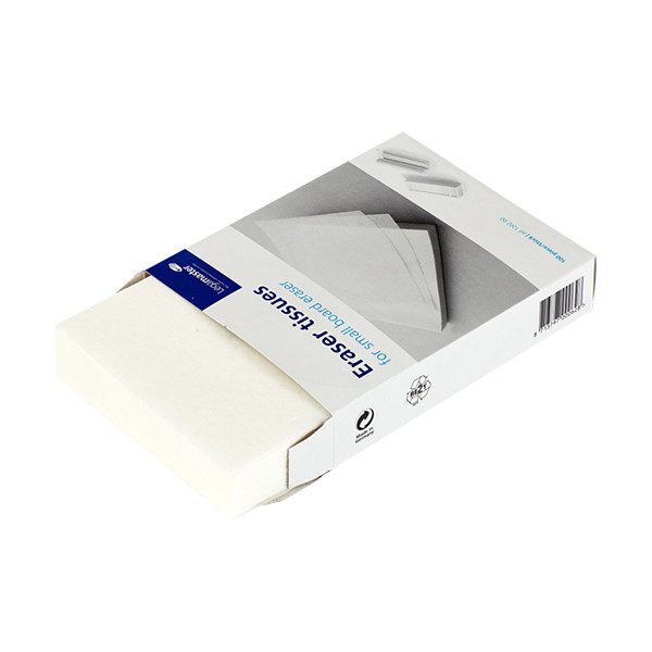 Legamaster small magnetic whiteboard eraser refill (100 pack) 7-120200 262097 - 1