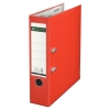 Leitz 1010 light red A4 plastic lever arch file binder, 80mm