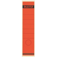 Leitz 1640 red self-adhesive spine labels, 61mm x 285mm (10-pack) 16400025 211032
