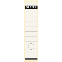 Leitz 1640 white self-adhesive spine labels, 61mm x 285mm (10-pack) 16400001 211028