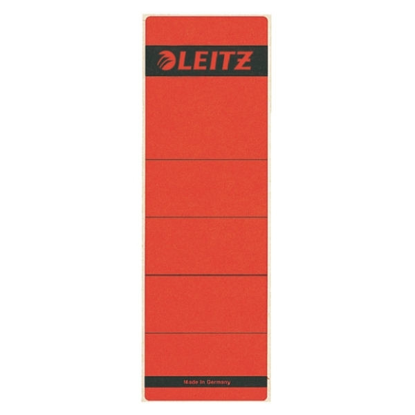 Leitz 1642 red self-adhesive spine labels, 61mm x 191mm (10-pack) 16420025 211020 - 1